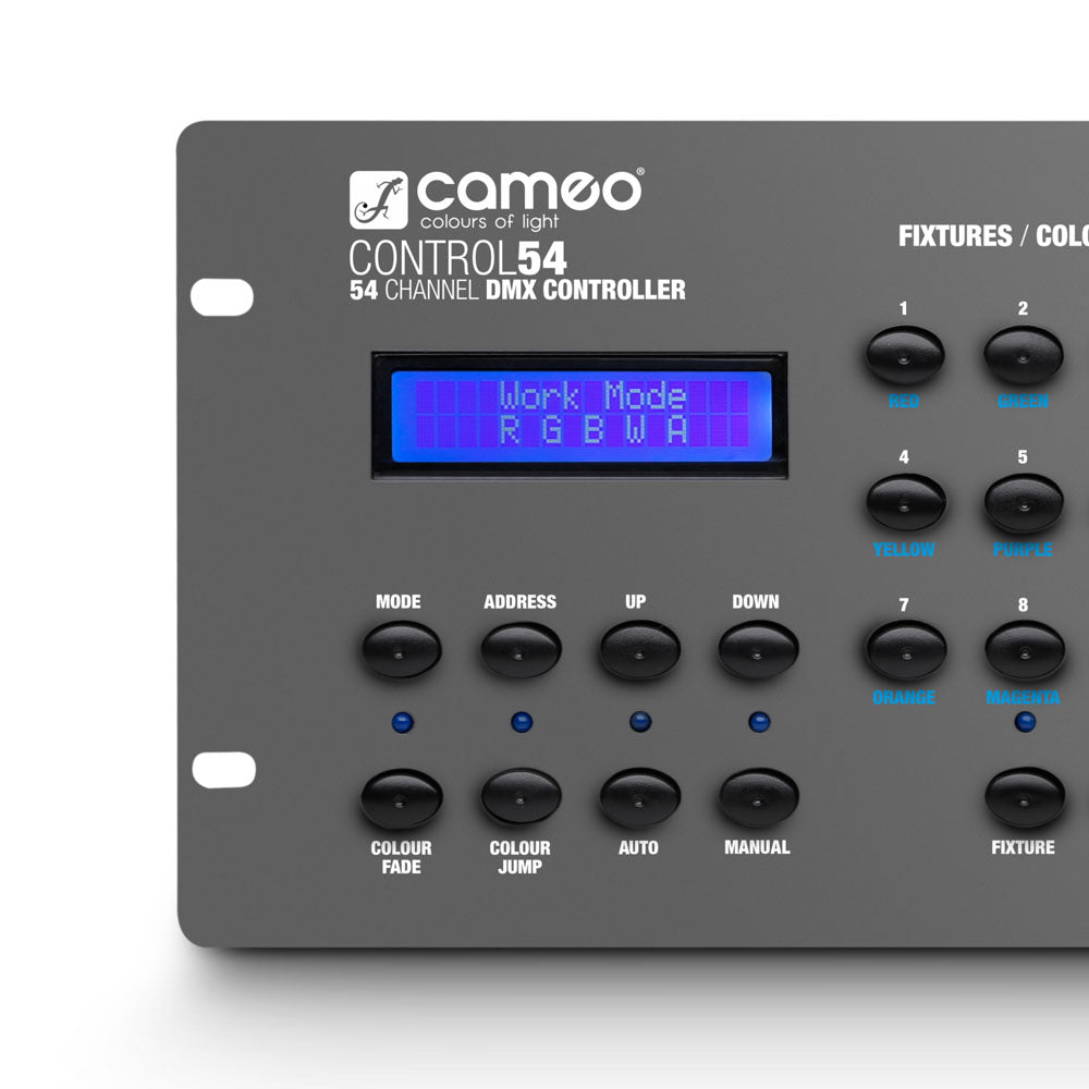 Cameo CONTROL 54 - 54-kanavainen DMX-ohjain