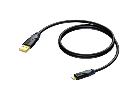 ProCab USB A > USB Micro B kaapeli 1,5 meter