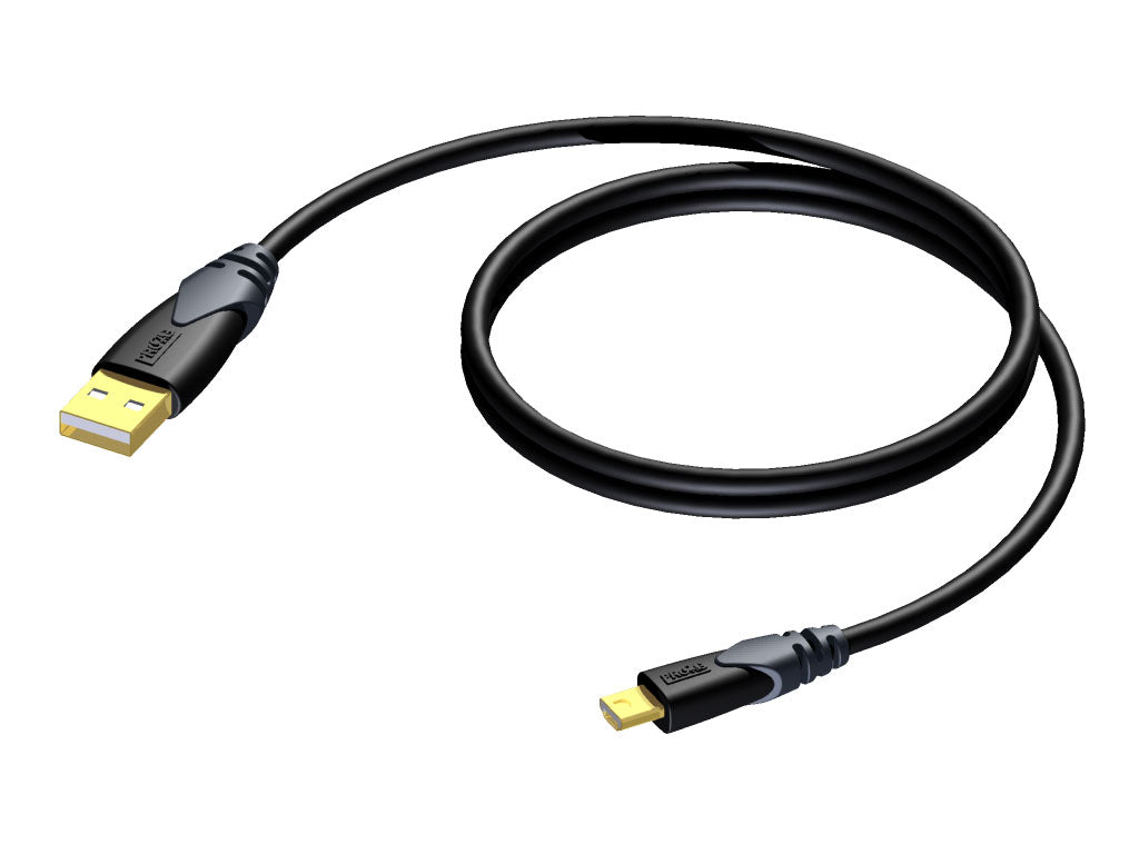 ProCab USB A > USB Mini A kaapeli 1,5 meter