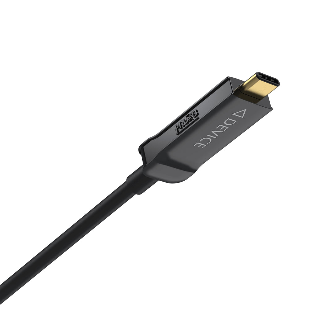 ProCab USB C aktiivinen optinen kaapeli USB 3.2 (10 GBPS) 10 meter