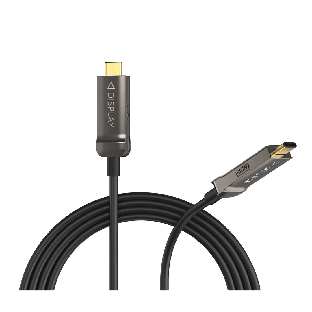 ProCab USB C aktiivinen optinen kaapeli 4K@60 Hz Displayport 20 m