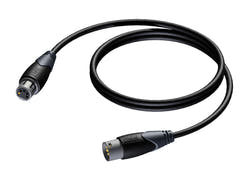 ProCab DMX-AES 110 Ohm digitaalinen audio 5 pin XLR 0,5 m