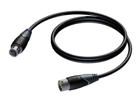 ProCab DMX-AES 110 Ohm digitaalinen audio 5-pin XLR 5 meter