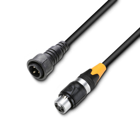 Cameo DMX 3 AD OUT IP65 - DMX-adapteri OUT LED IP-Par:lle, 3-napainen, 1,0 m