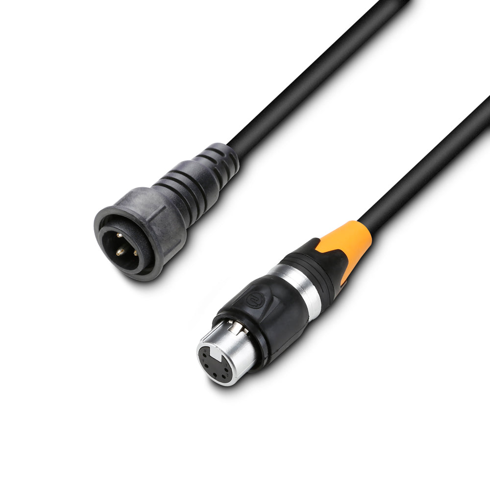 Cameo DMX 5 AD OUT IP65 - DMX-sovitin OUT LED IP-Parille, 5-napainen, 1,0 m