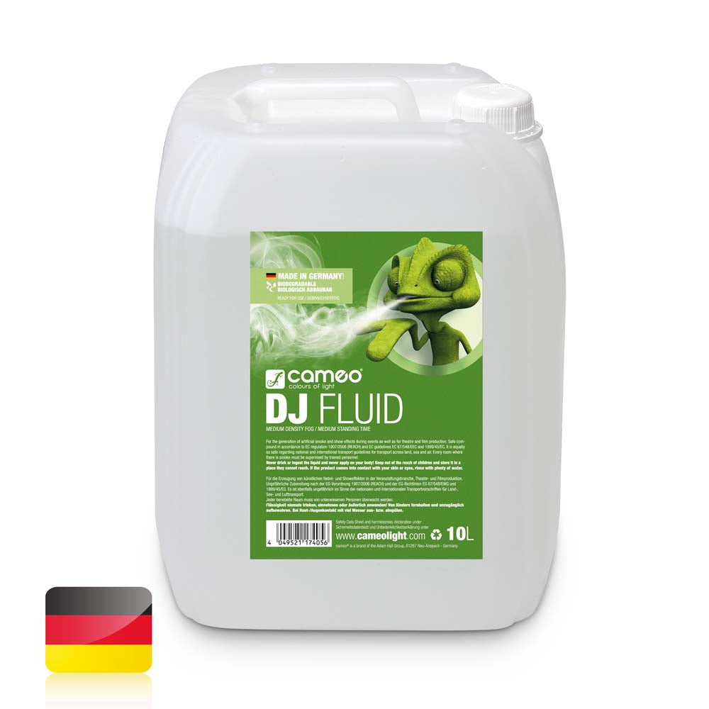 Cameo DJ FLUID 10 L - Savuneste, medium tiheys ja medium roiskeaika 10 L