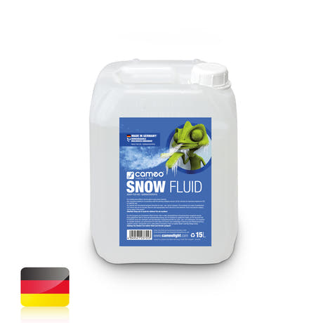 Cameo SNOW FLUID 15 L - Erikoisneste lumikoneteollisuuteen vaahdon tuotantoon 15 L