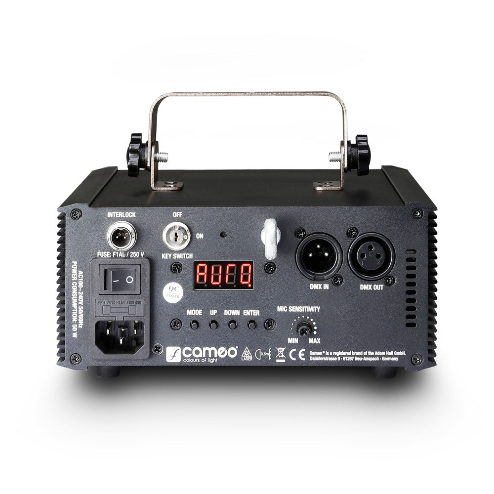 Cameo WOOKIE 200 RGY - animaatiolaser 200 mW RGY