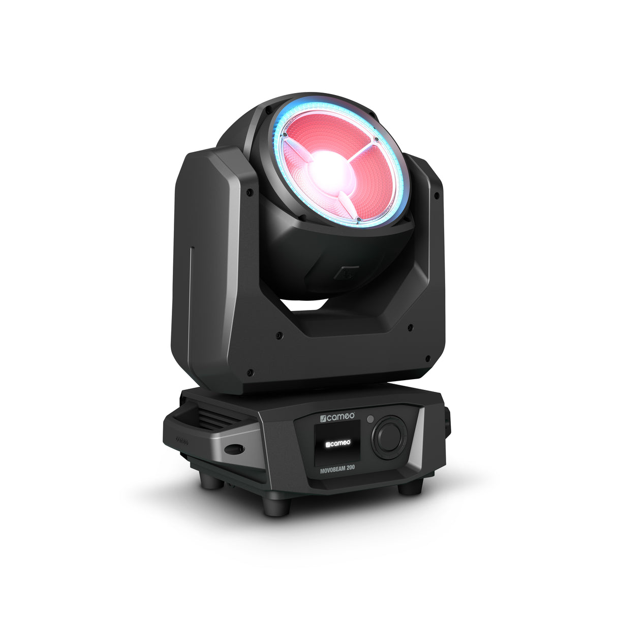 Cameo MOVO BEAM 200 - Beam moving head med endeløs rotation og LED-ring