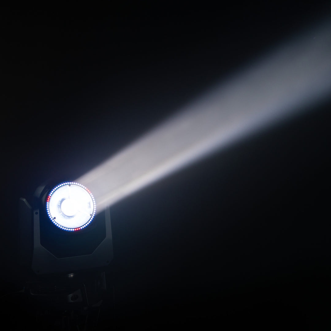 Cameo MOVO BEAM 200 - Beam moving head med endeløs rotation og LED-ring