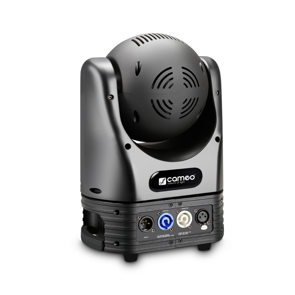 Cameo MOVO BEAM Z100 – Beam-moving head rajoittamattomalla kierrolla, LED-renkaalla ja zoomilla
