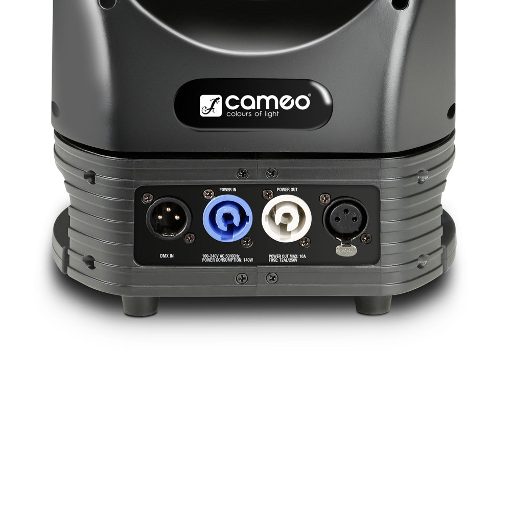 Cameo MOVO BEAM Z100 – Beam-moving head rajoittamattomalla kierrolla, LED-renkaalla ja zoomilla