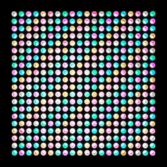 Cameo MATRIX PANEL 10 W RGB - 5 x 5 RGB LED-matriisipaneeli yksittäisohjatuilla pikseleillä