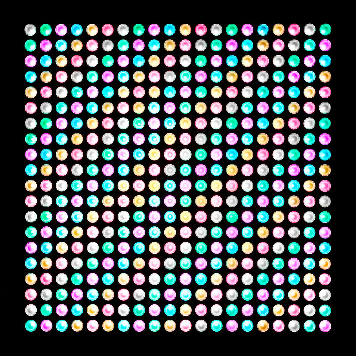 Cameo MATRIX PANEL 10 W RGB - 5 x 5 RGB LED-matrixpanel med individuel pixelstyring