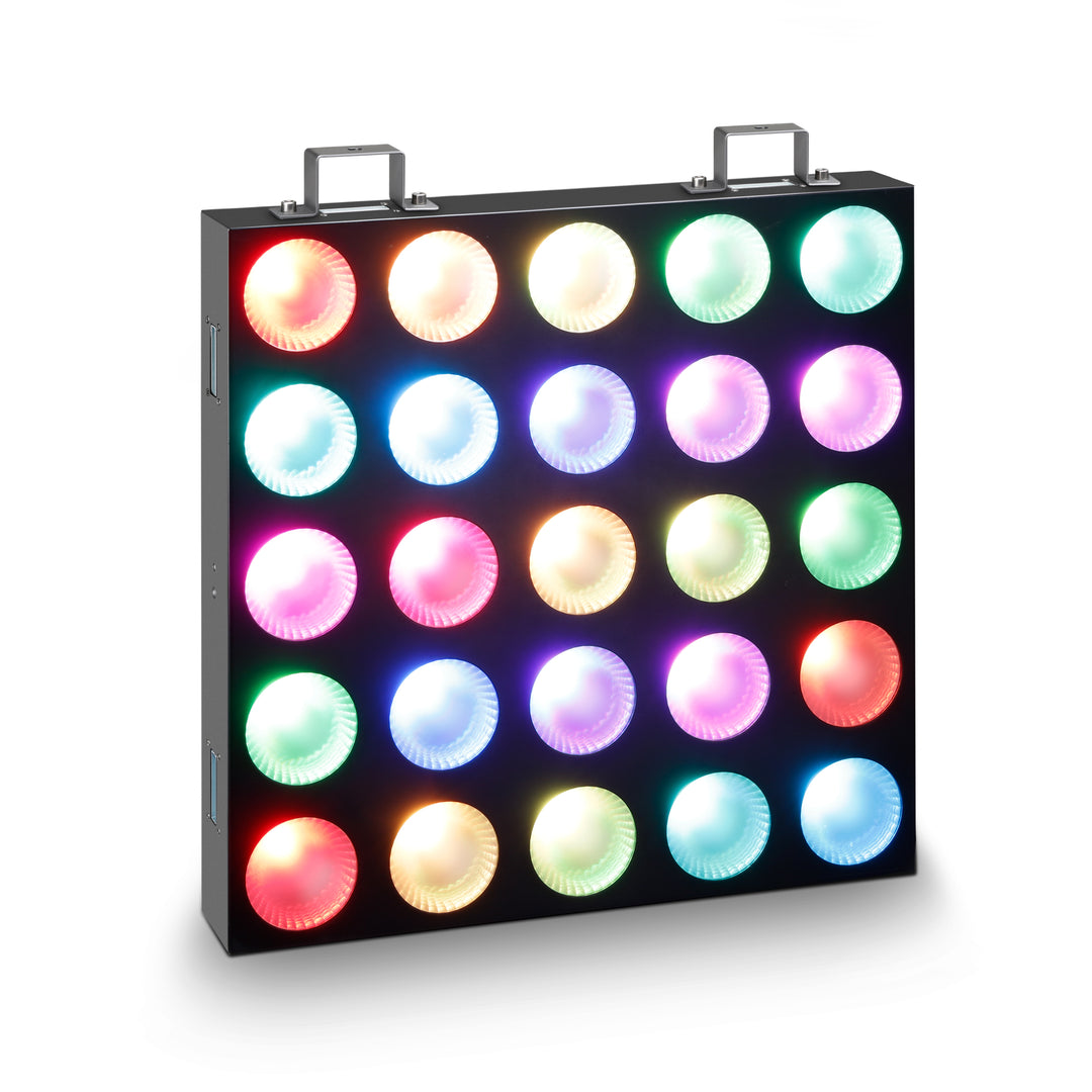 Cameo MATRIX PANEL 10 W RGB - 5 x 5 RGB LED-matriisipaneeli yksittäisohjatuilla pikseleillä