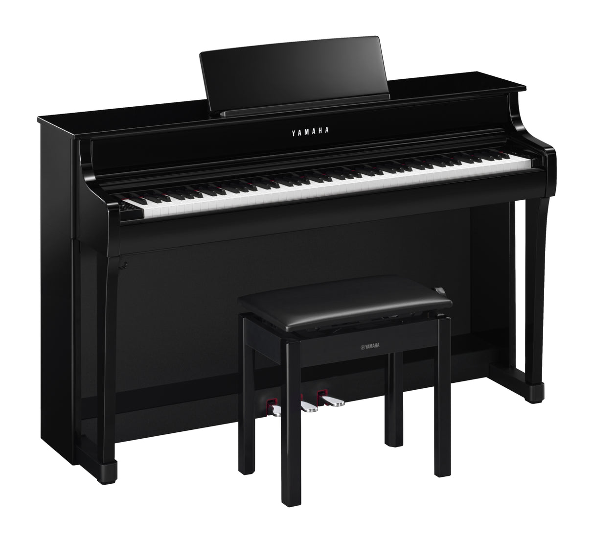 Yamaha CLP-835 El Piano (kiillotettu eebenpuu)