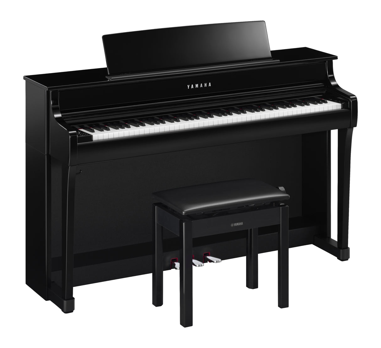 Yamaha CLP-845 El Piano (kiillotettu eebenpuu)