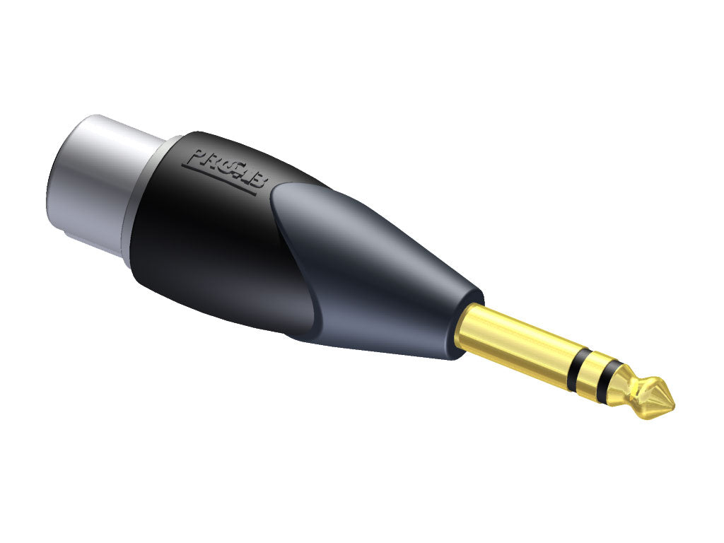 ProCab-adapteri XLR naaras > Jack stereo uros