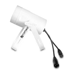 Cameo Q-SPOT 15 RGBW WH - Kompakti kohdevalaisin, jossa 15W RGBW LED valkoisessa kotelossa