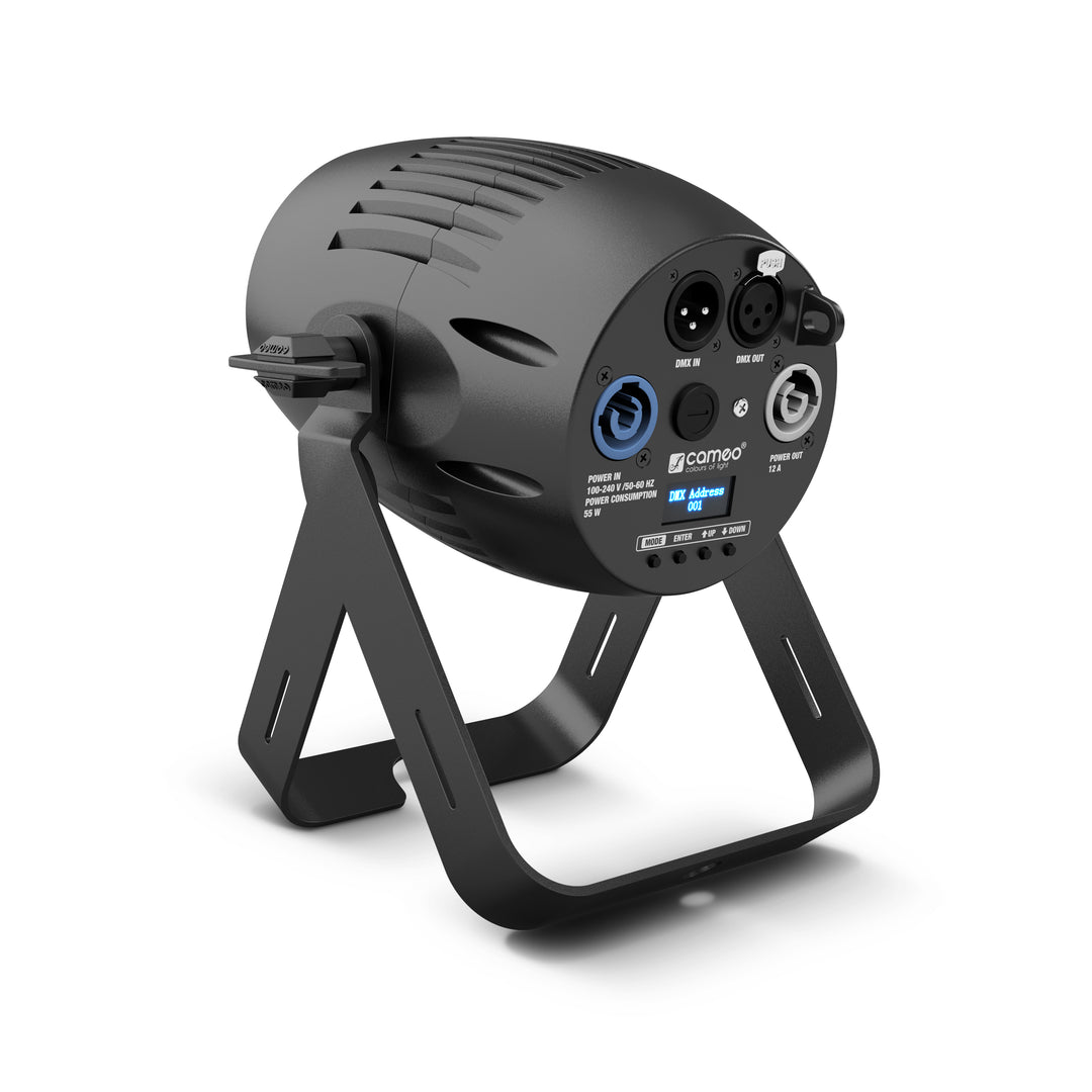 Cameo Q-SPOT 40 TW - Kompakti spot valo 40 W säädettävällä valkoisella LEDillä, valmistettu sort
