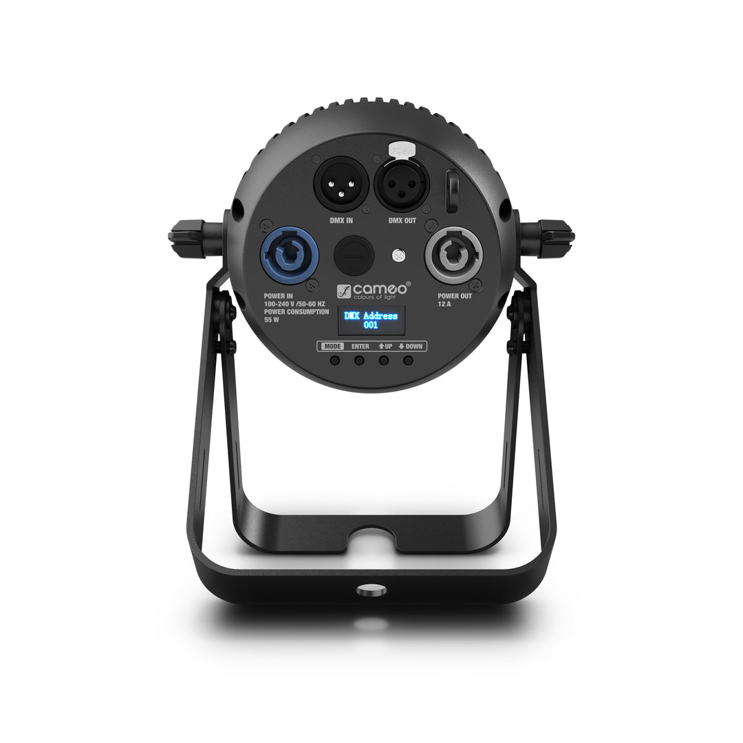 Cameo Q-SPOT 40 TW - Kompakti spot valo 40 W säädettävällä valkoisella LEDillä, valmistettu sort