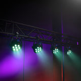 Cameo ROOT® PAR 4 WH SET 1 - Sæt inkl. 4 x CLROOTPAR4WH inkl. IR-fjernbetjening (CLPFLAT1REMOTE)