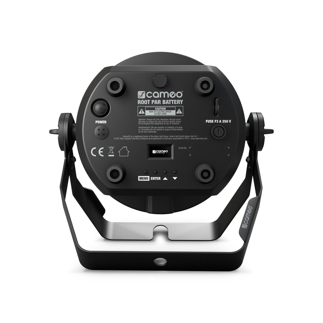 Cameo ROOT® PAR BATTERY - 5 × 4 W paristokäyttöinen RGBW LED PAR-spotlight