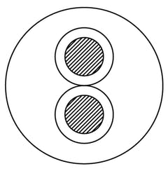 ProCab kaiutinkaapeli  EN50399 2 x 4 mm² 300 meter