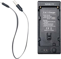 Nanlite CN-58 2-1 Laturi NP-tyyppisille akuille