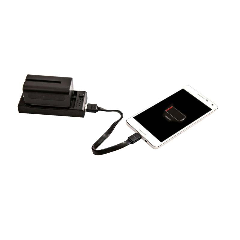 Nanlite CN-58 2-1 Laturi NP-tyyppisille akuille