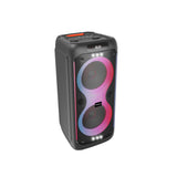 IBIZA Festhøjttaler m. Lys og Bluetooth