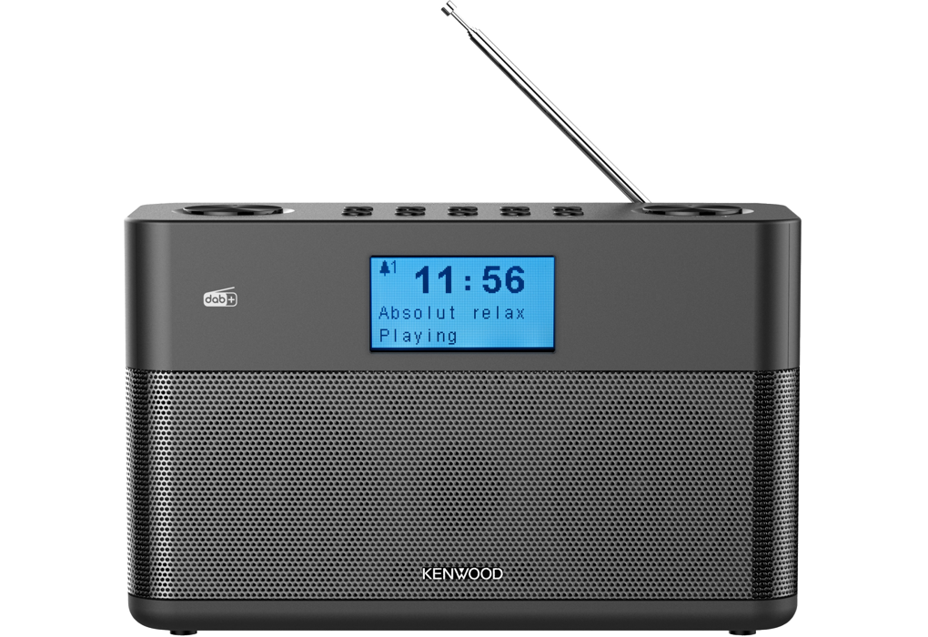 Kenwood CR-ST50DABB DAB+, Bluetooth Radio (musta) (musta)