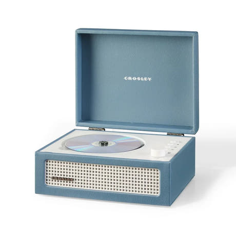 Crosley Voyager CD-soitin, Washed Blue