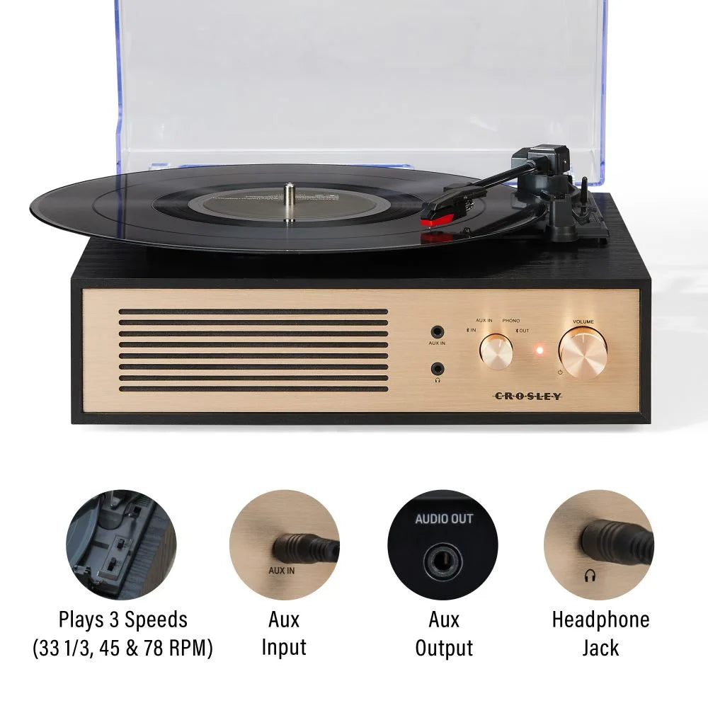 Crosley Miles levysoitin, Sort