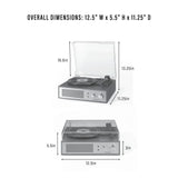 Crosley Miles Pladespiller, Sort