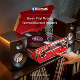 Crosley Powel CR6047A 7-i-1 Pladespiller med Bluetooth, CD og Radio