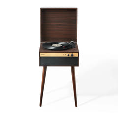 Crosley Jasper retro Levysoitin, Pähkinäpuu