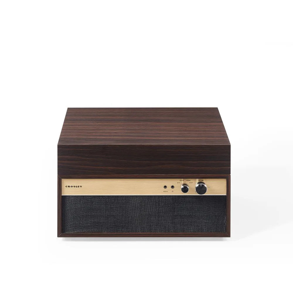 Crosley Jasper retro Levysoitin, Pähkinäpuu