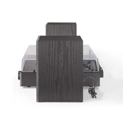 Crosley Zane Levysoitin kaiuttimilla, Sort
