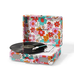 Crosley Cruiser Plus Levysoitin Kaksisuuntainen Bluetooth (Groovy Floral)