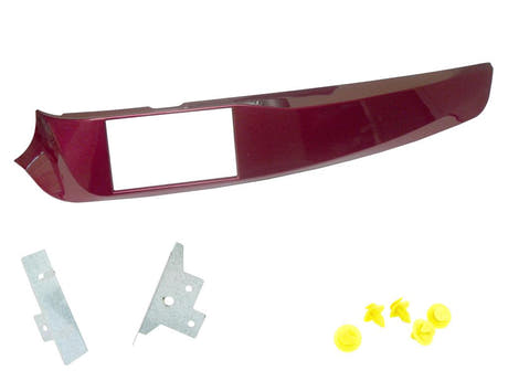 2-DIN Kehys Alfa Romeo Giulietta:lle (Punainen)