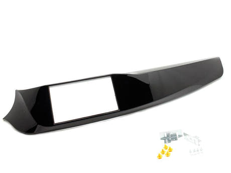 2-DIN Kehys Alfa Romeo Giulietta:lle (Piano Musta)