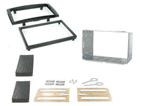 CT23PE04 2-DIN Kehys Peugeotiin