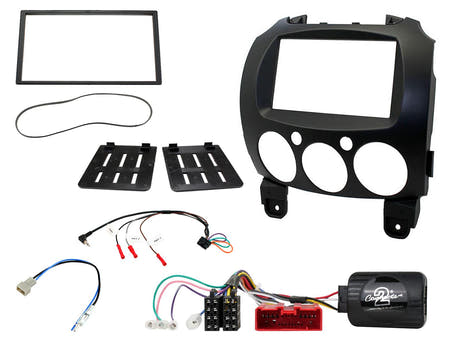 CTKMZ09 2-DIN Asennussarja Mazda 2:lle