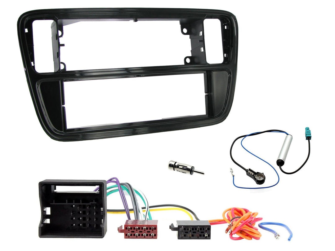 1-DIN KIT Mii, Citigo ja Up (Matta Musta)