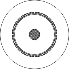 ProCab Video coax kaapeli 75 Ohm 6 mm, kela 100 m