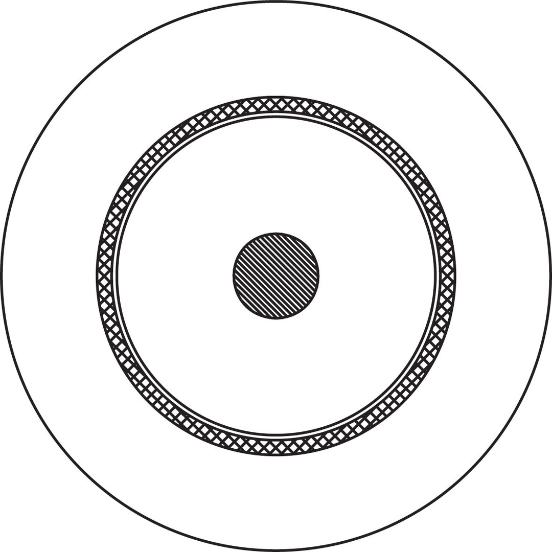 ProCab Video coax kaapeli 75 Ohm 6 mm, kela 100 m