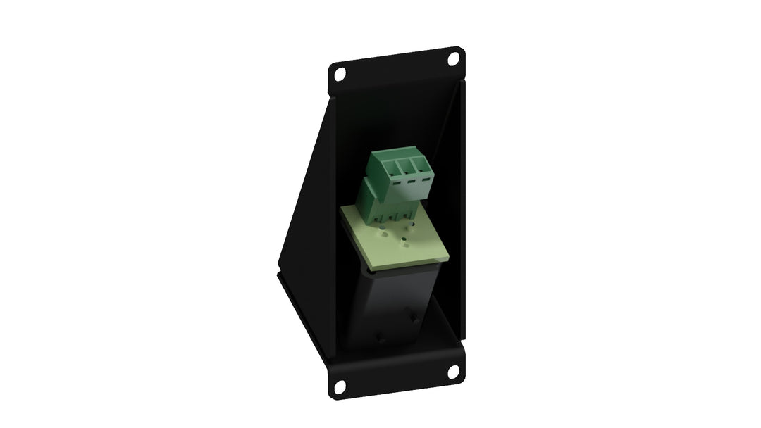Caymon CASY123 1 paikka, vinottainen levy 1 x XLR naaras 3-pin