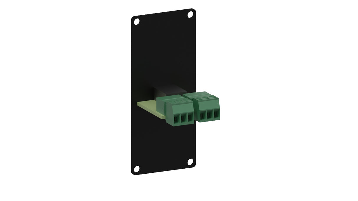 Caymon CASY136 1 plads, plade 1 x Minijack > 3-pin