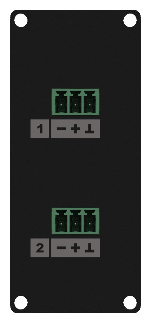 Caymon CASY138 1 plads, plade 2 x 3-pin >3-pin terminal